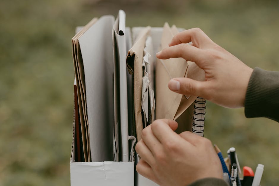 Cómo organizar el archivado de papeles importantes fácilmente