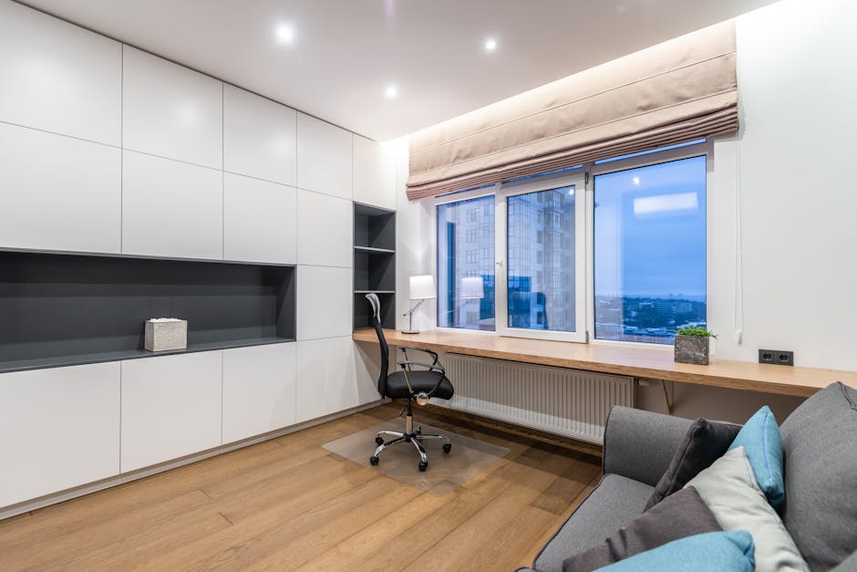 espacio productivo mediante decoración funcional para oficinas en casa